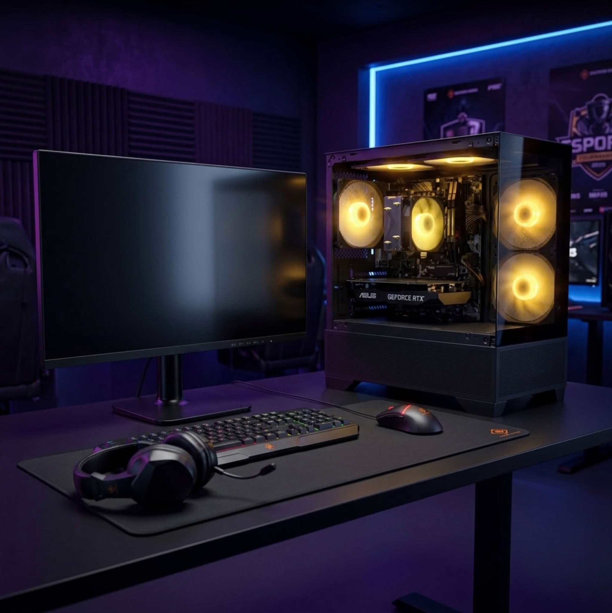 WERREN BEGINNER PACK - RTX 3050 SPELDATOR - 180Hz 1Ms - UTRUSTNING